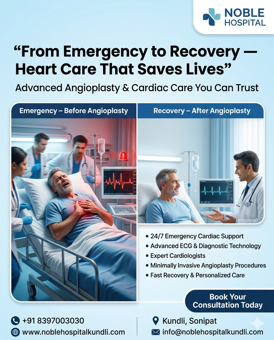 From Chest Pain to Recovery: How Timely Angioplasty Saved a Life in Kundli