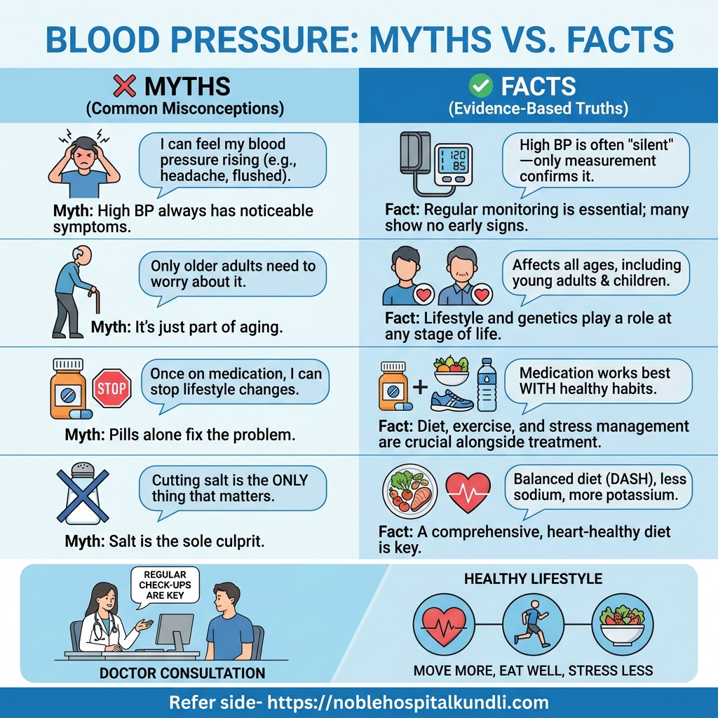 Myths vs Facts About Blood Pressure: What Every Patient Must Know