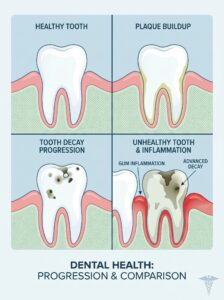Poor Oral Hygiene Habits That Lead to Long-Term Dental and Gum Health Issues