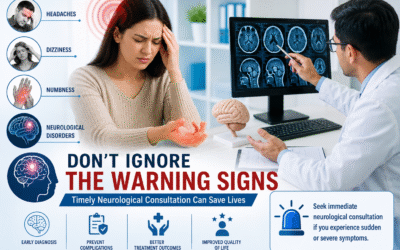 Symptoms Like Headaches, Dizziness, Numbness May Require Immediate Neurological Consultation
