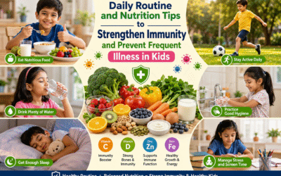 Daily Routine and Nutrition Tips to Strengthen Immunity and Prevent Frequent Illness in Kids