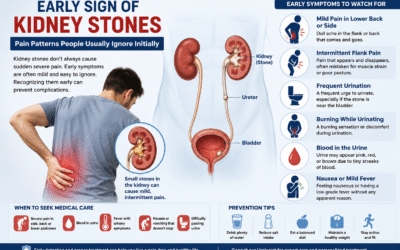 Early Sign of Kidney Stones: Pain Patterns People Usually Ignore Initially