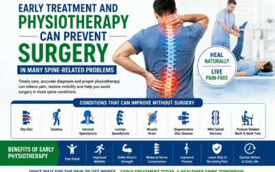 Early Treatment and Physiotherapy Can Prevent Surgery in Many Spine-Related Problems