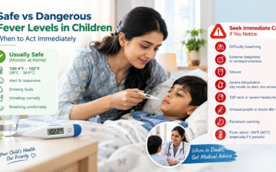 Safe vs Dangerous Fever Levels in Children: When Should Parents Act Immediately?